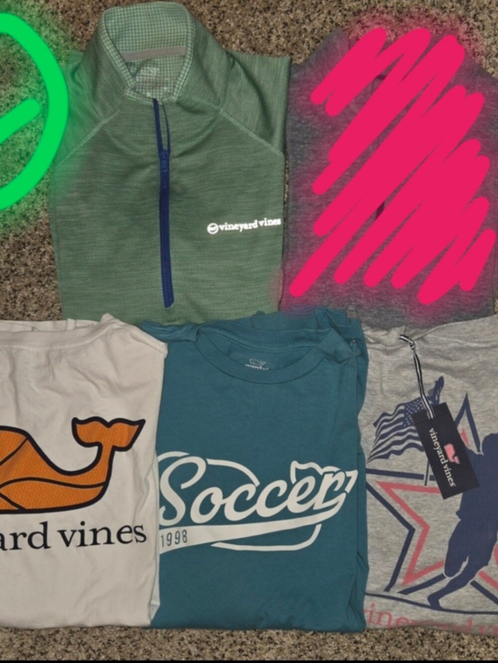 Vineyard Vines Men's Large Bundle Lot 4-Pieces